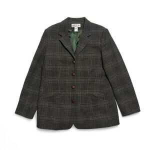 Orvis Sporting Traditions 90s Vintage Wool Tweed Sport Coat Blazer Jacket 14